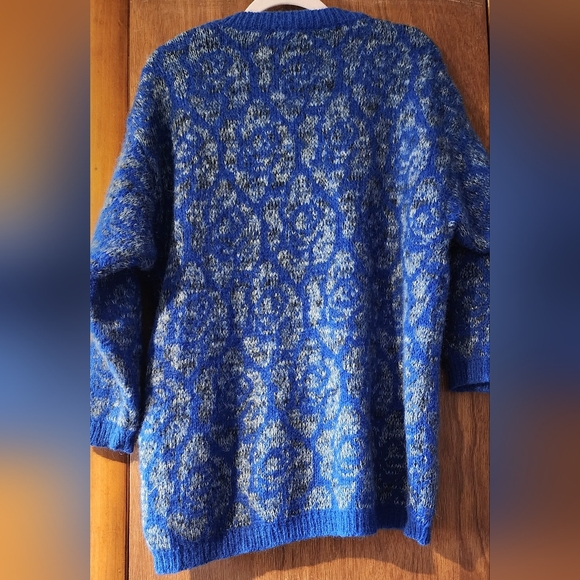 United Colors of Benetton Mohair Sweater sz 44, US 10, Made in Italy - Picture 8 of 12